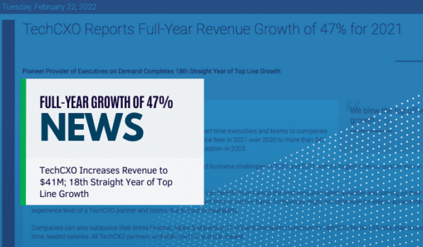 techcxo-press-release