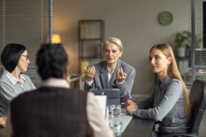 fractional CHRO meeting with executive leadership